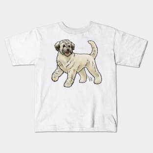 Dog - Soft-Coated Wheaten Terrier - Heavy Cream Kids T-Shirt